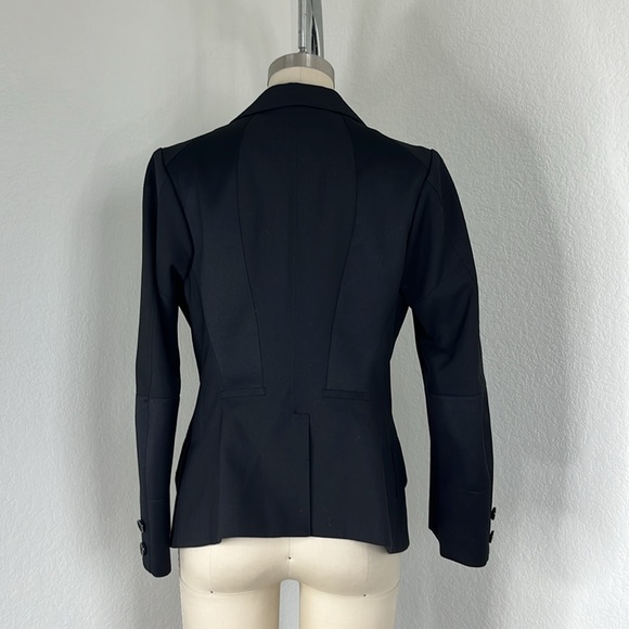 Shiro Sakai Wool Asymetric Placket Tailored Mixed Media Japan Blazer Coat Jacket - Picture 7 of 11